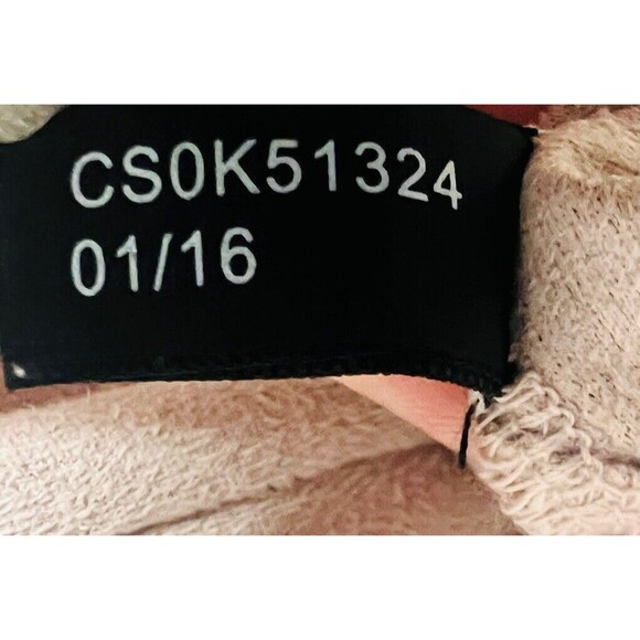 NWT The Limited Top XS Pink Asymmetric Faux Suede Sleeveless Career Casual - Picture 6 of 7